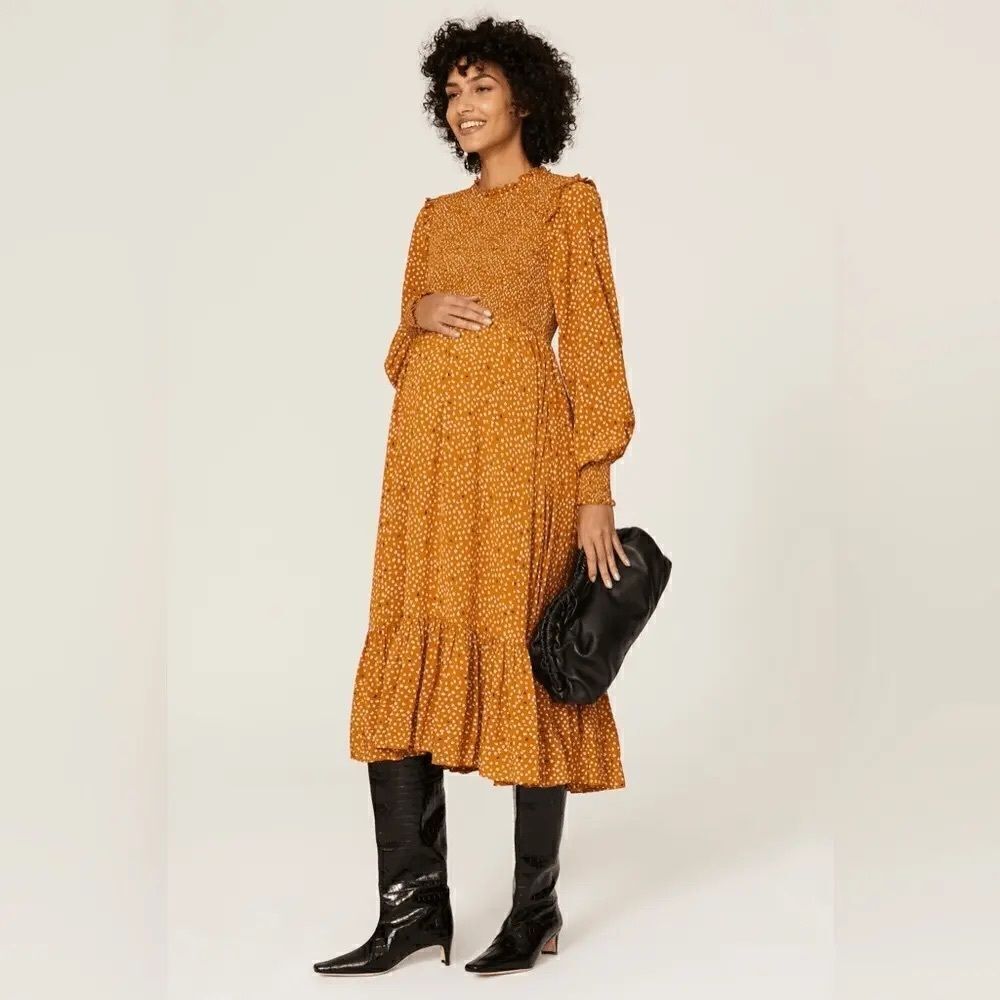 Hatch Lana Dress Yellow/Gold